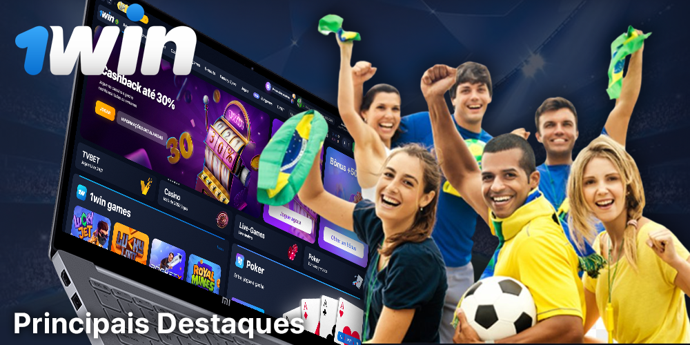 Destaques da casa de apostas brasileira 1Win