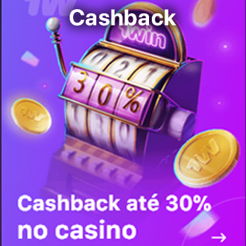 Cashback de até 30% no 1Win Casino