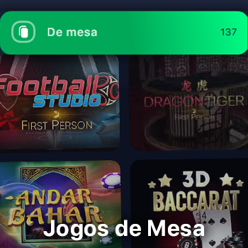 Jogos de mesa no 1Win Casino