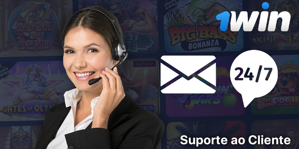 Serviço ao cliente no 1Win Casino