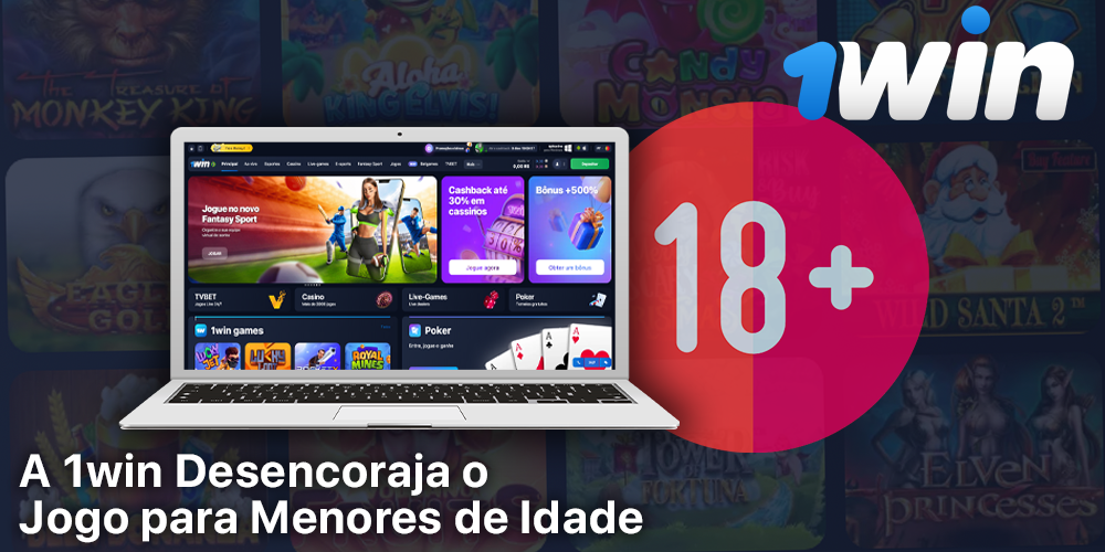 Somente jogadores adultos podem jogar em 1Win