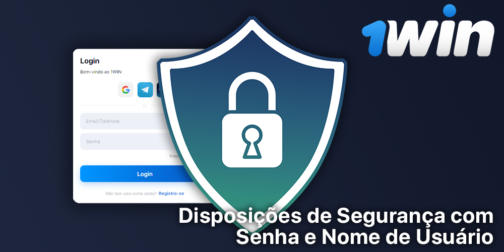 Protegendo sua conta 1Win com uma senha e nome de usuário
